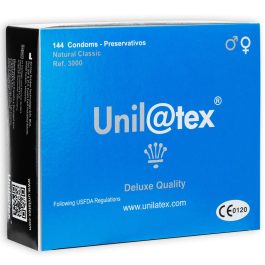 UNILATEX – PRESERVATIVOS  NATURALES 144 UDS