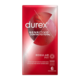 DUREX – SENSITIVO CONTACTO TOTAL 6 UNIDADES