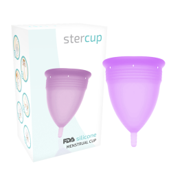 STERCUP – COPA MENSTRUAL FDA SILICONA TALLA L LILA