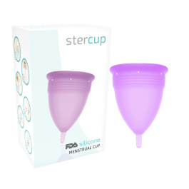 STERCUP – COPA MENSTRUAL FDA SILICONA TALLA S LILA