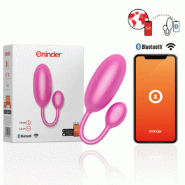 ONINDER – TOKYO HUEVO VIBRADOR ROSA 7.5 X 3.2 CM – APP GRATUITA