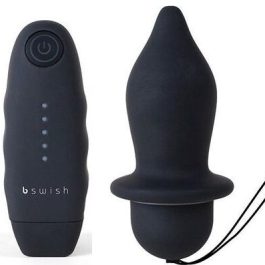 B SWISH – BFILLED CLASSIC VIBRATING PLUG BLACK