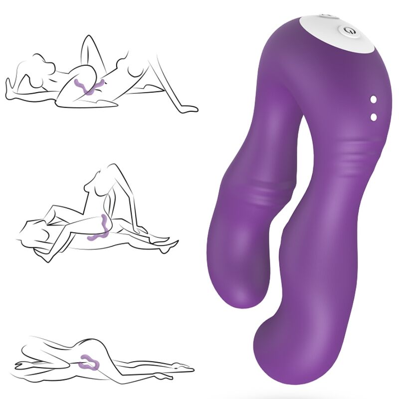 ARMONY – SERAPH VIBRADOR DOBLE CONTROL REMOTO VIOLETA