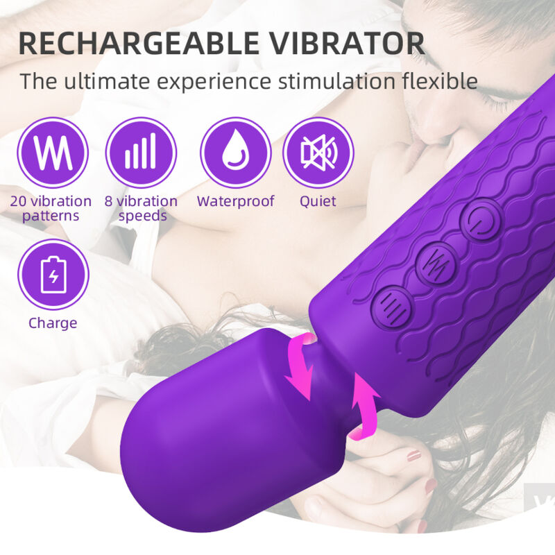 ARMONY – MASAJEADOR  VIBRADOR VIOLETA