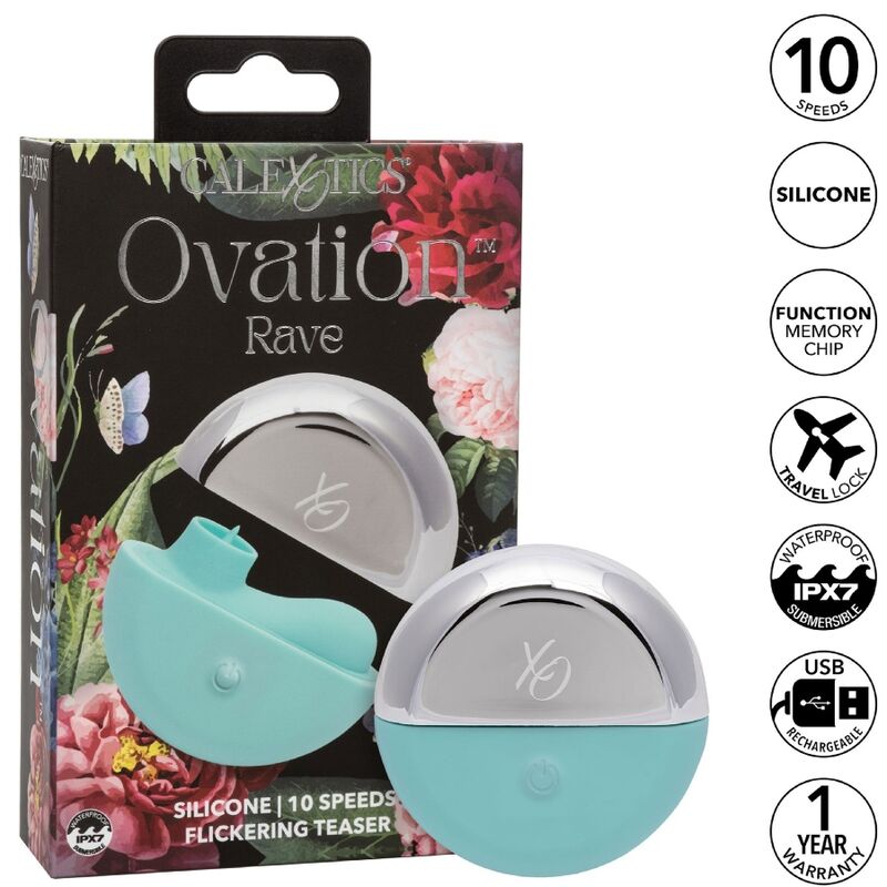 CALEXOTICS – OVATION RAVE ESTIMULADOR VERDE AGUA