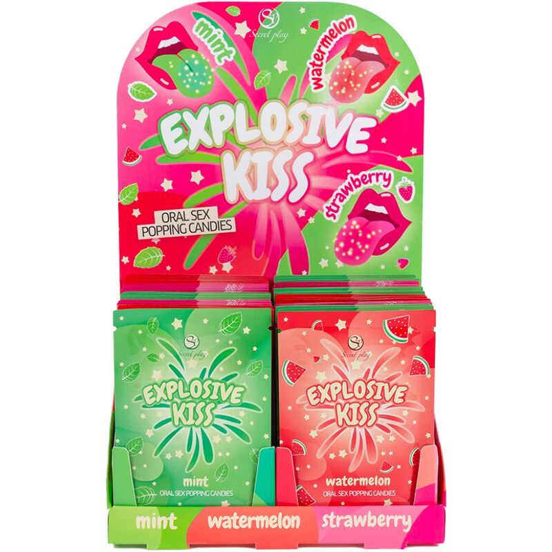 SECRET PLAY – EXPOSITOR CARAMELOS EXPLOSIVOS (48 UNIDADES)