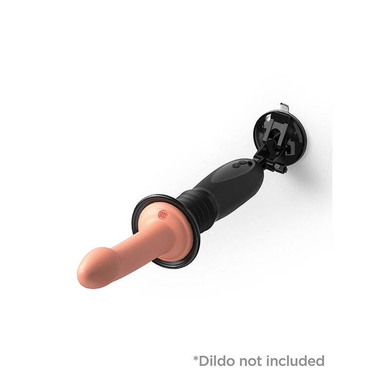 FETISH FANTASY SERIES – BODY DOCK THRUSTER SUJETA DILDOS CON 7 MODOS DE EMPUJE NEGRO