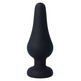 INTENSE – ANAL PLUG PIPO L SILICONE NEGRO 13 CM