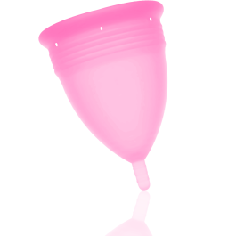 STERCUP – COPA MENSTRUAL FDA SILICONA TALLA S ROSA