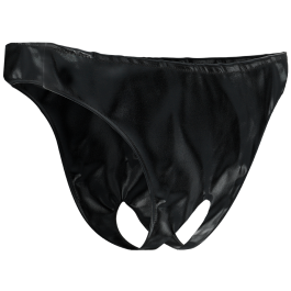 DARKNESS – PANTIES CON ABERTURA UNISEX TALLA UNICA