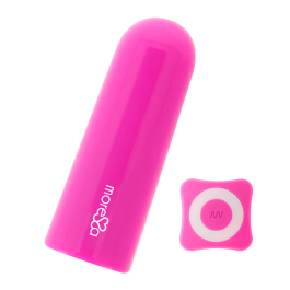 MORESSA – NIX POTENTE VIBRADOR MULTI JUEGOS CONTROL REMOTO ROSA